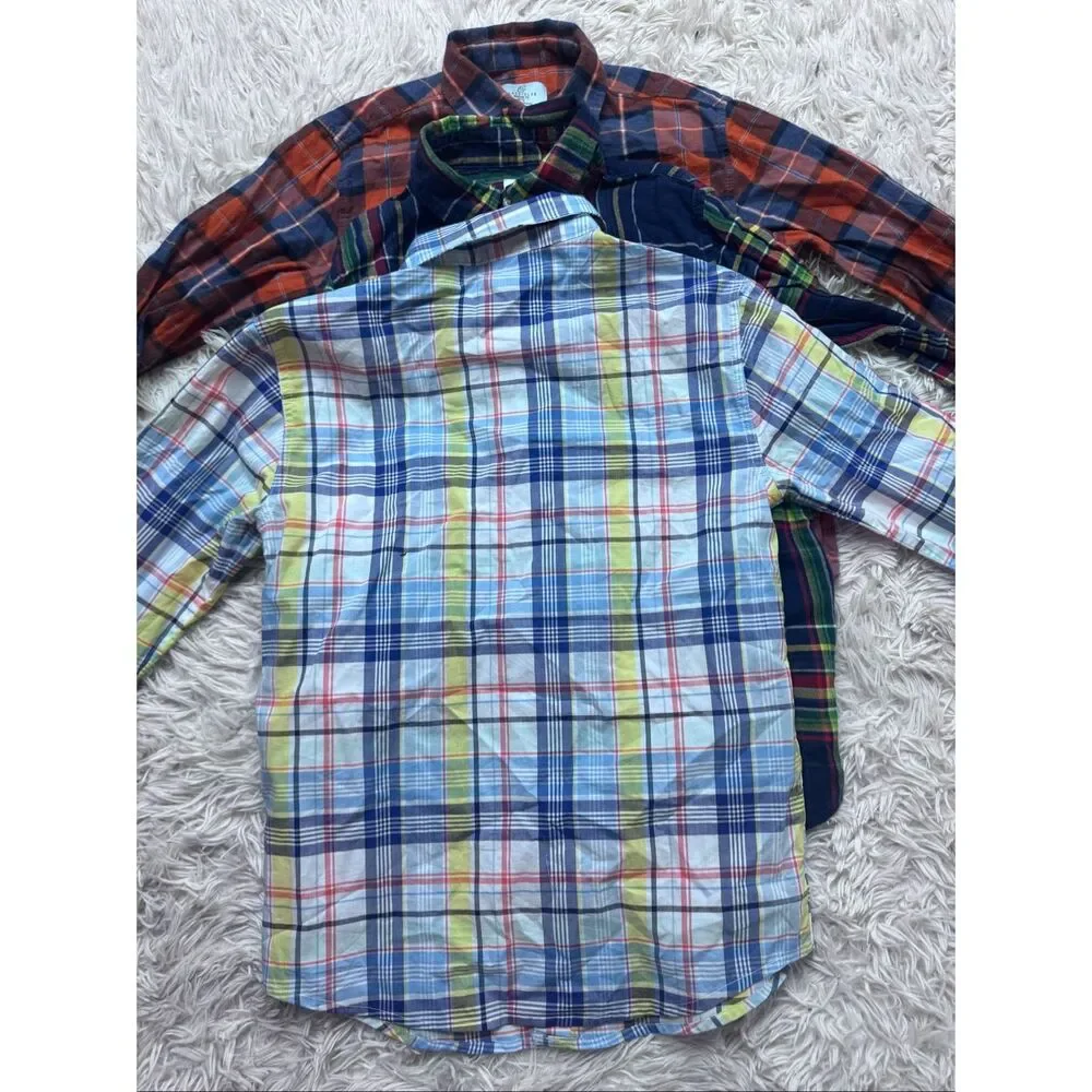 3 piece boys button shirt bundle size 10-12 by GAP kids, Epic Threads & Class Cl